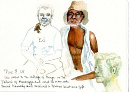 Ranongga Isl. man who saved Kennedy