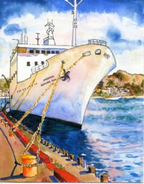 the ship we traveled on